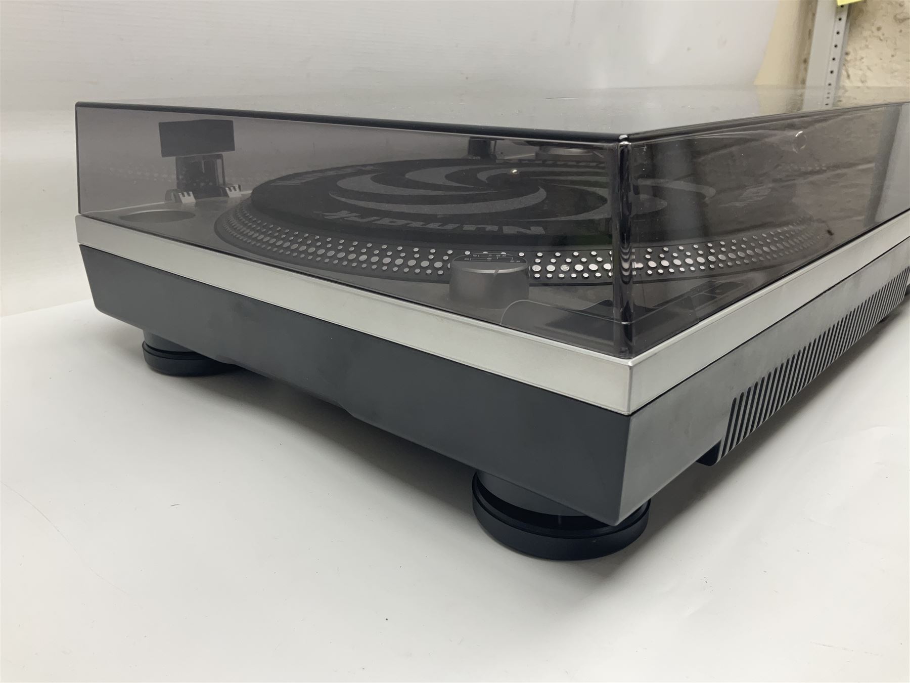 Pair of Numark TT-1510 DJ belt-drive turntables, serial nos.C1011001845 and C1011001846 (no cartridges); with paperwork