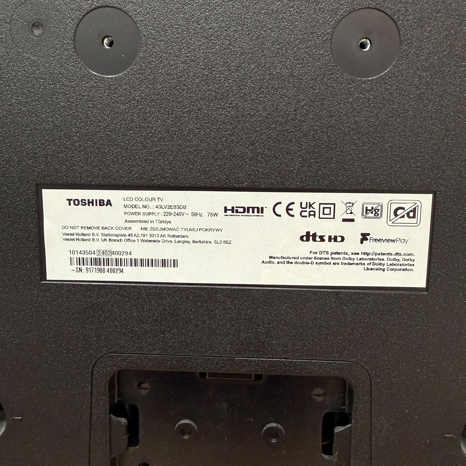 Toshiba - 43