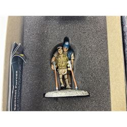 Corgi Forward March - eleven 1:32 scale military figures comprising Nos.CC59158, two x CC59172, CC59174, two x CC59180, two x CC59182, CC59183, CC59190 and CC59197; all boxed (11)