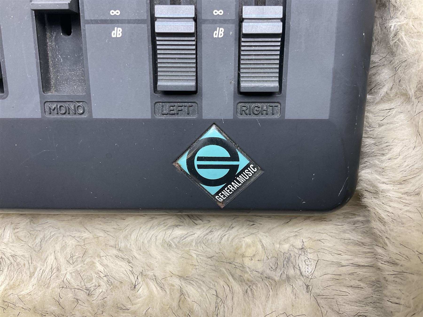 General Music Minipower 12 Digital Signal Processor, serial no.378G940061, L46cm; in fur-lined flight type case with lead