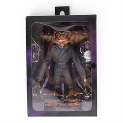 Two Neca Gremlins figures, comprising Santa Stripe and Gizmo and Gremlins 2 Ultimate Brain, both boxed 