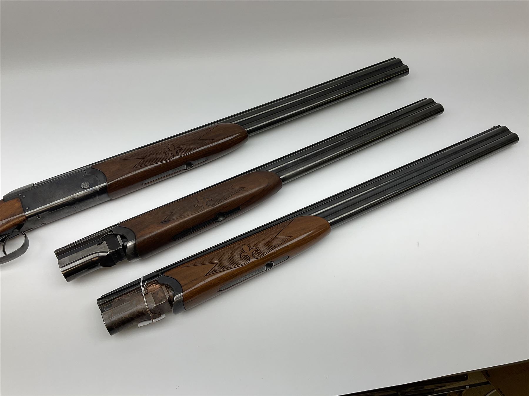 Finnish Valmet 12-bore over-and-under double barrel boxlock non-ejector sporting gun with 2.75