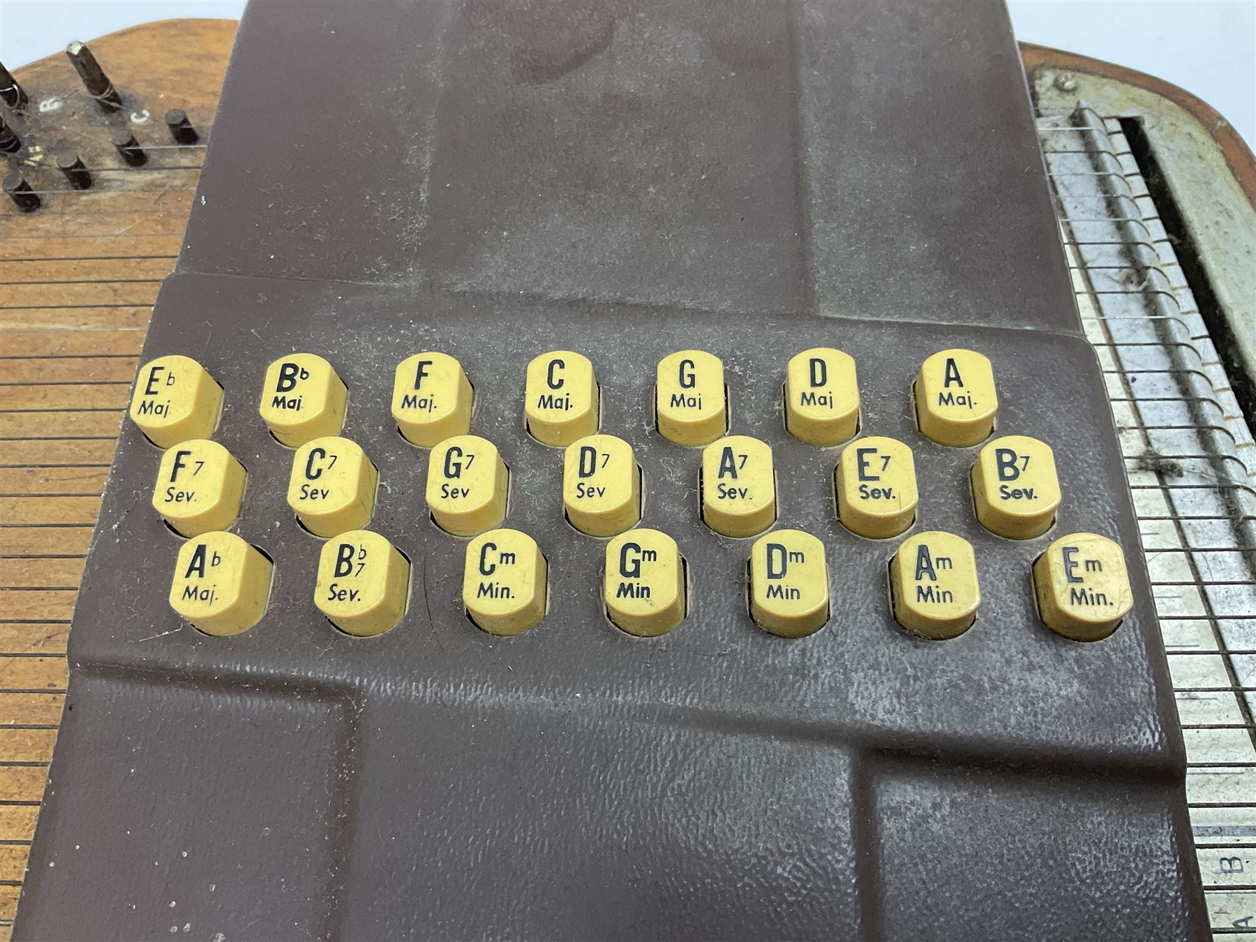 Oscar Schmidt Autoharp L60cm; cased; another uncased; and a Zimmerman Autoharp (3)