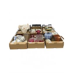 Large collection of items, comprising Portmeirion 'Summer Strawberries' and 'The Botanic G...
