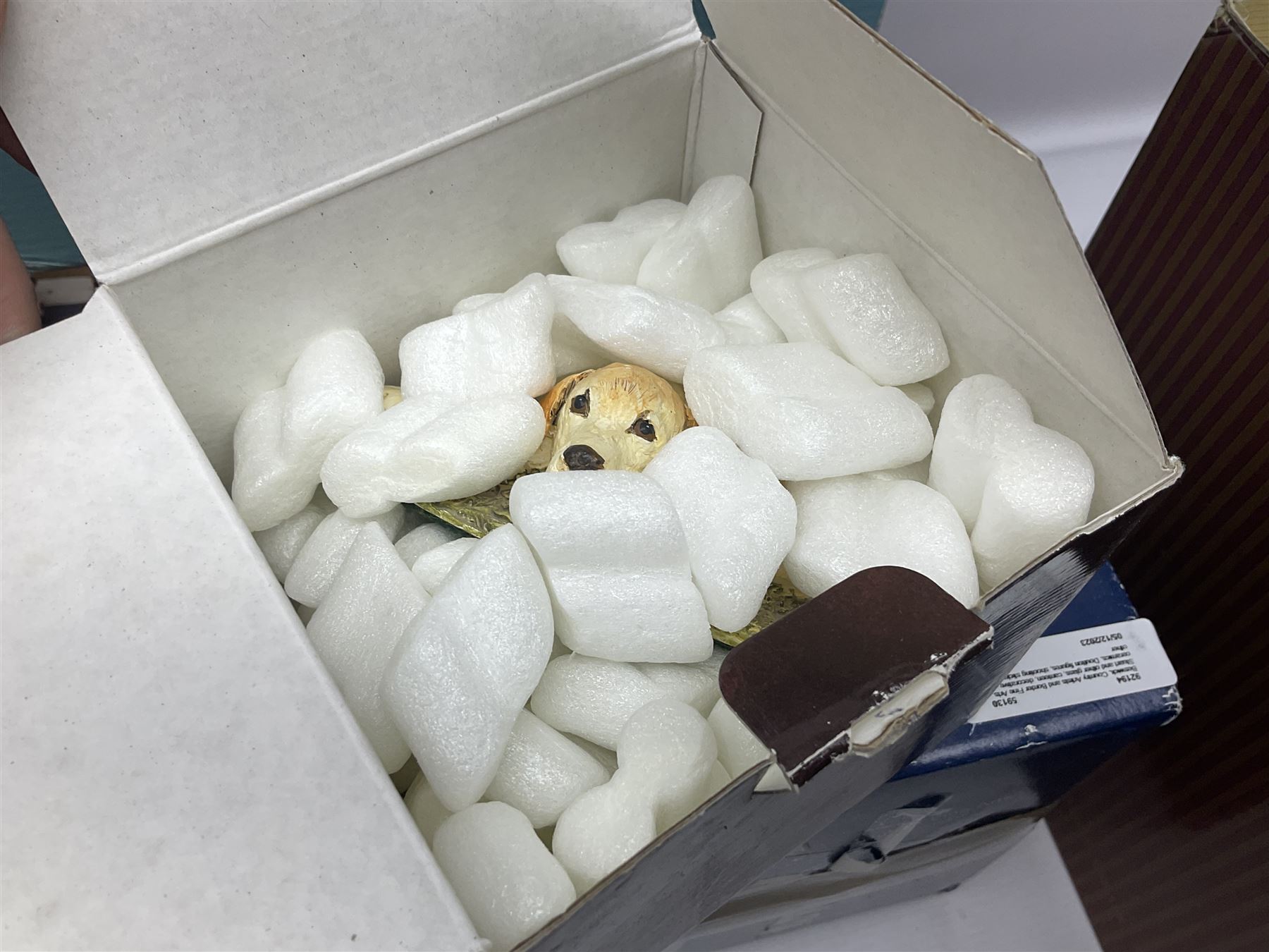 Russell Willis Border Fine Arts figures birds, partridge, A0660, together with Country Artists Goshawk and other similar figures 