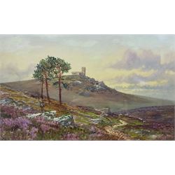 Douglas Houzen Pinder (British 1886-1949): 'Bren Tor' Devon, watercolour signed and titled 28cm x 45cm