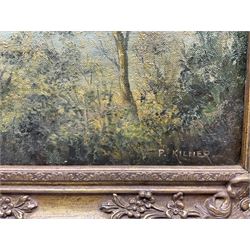 Philip Kilner (British 20th Century): Eilean Donan Castle - Scotland, oil on canvas signed 49cm x 74cm 