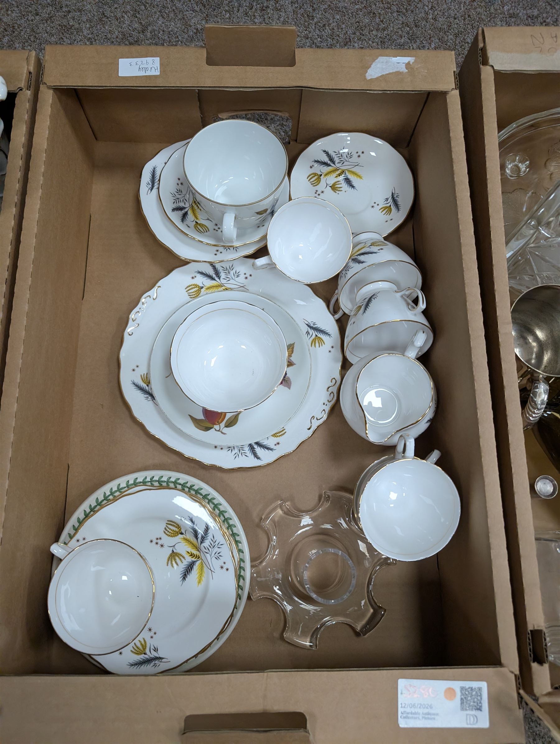 Colclough part tea service and other ceramics and glassware 