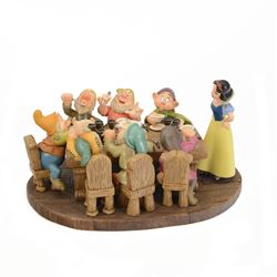 Limited Edition Disney Classics Collection figure group 'Soups On', Snow White and the Sev...