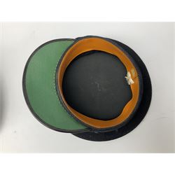  Hull City Police - Christys London helmet with king's crown night plate and a peaked cap (2)  