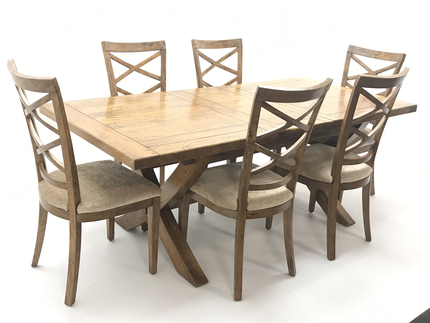Barker & Stonehouse Frontier Range mango wood rectangular dining table