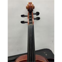 1970s Hungarian Poller viola with 40.5cm (16