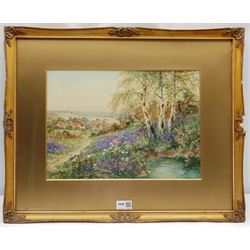 Joseph Halford Ross (British 1866-1941): Springtime Landscapes, pair watercolour and gouaches signed 27cm x 38cm (2)