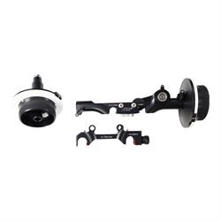 Arri FF5 Follow Focus Kit, comprising follow focus adapters for 19mm and 15mm rods, left side and right sides knobs, twelve marking discs, short whip with knob and toffee hammer, contained within a Peli 1500 case