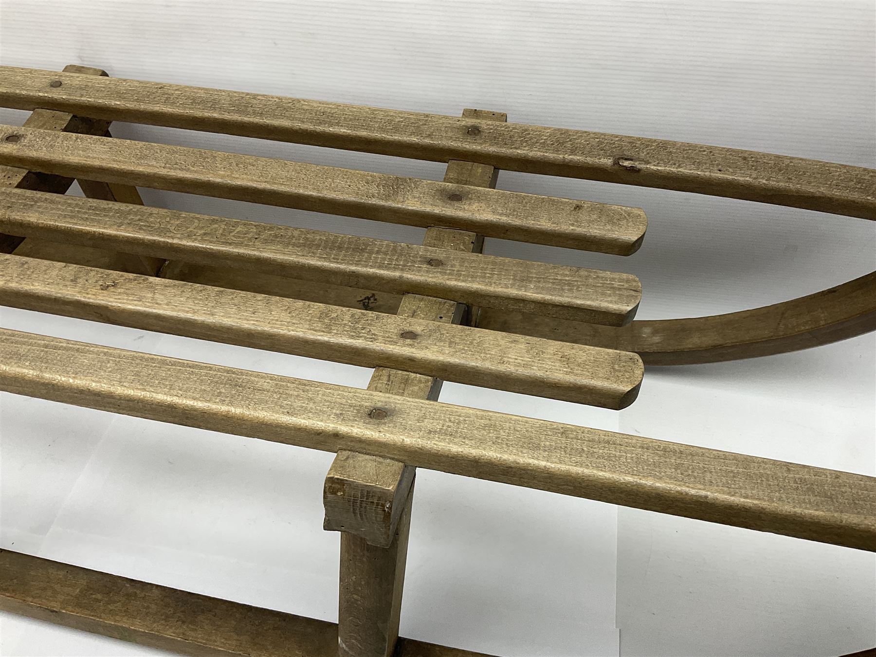 Davos wooden sledge, L108cm