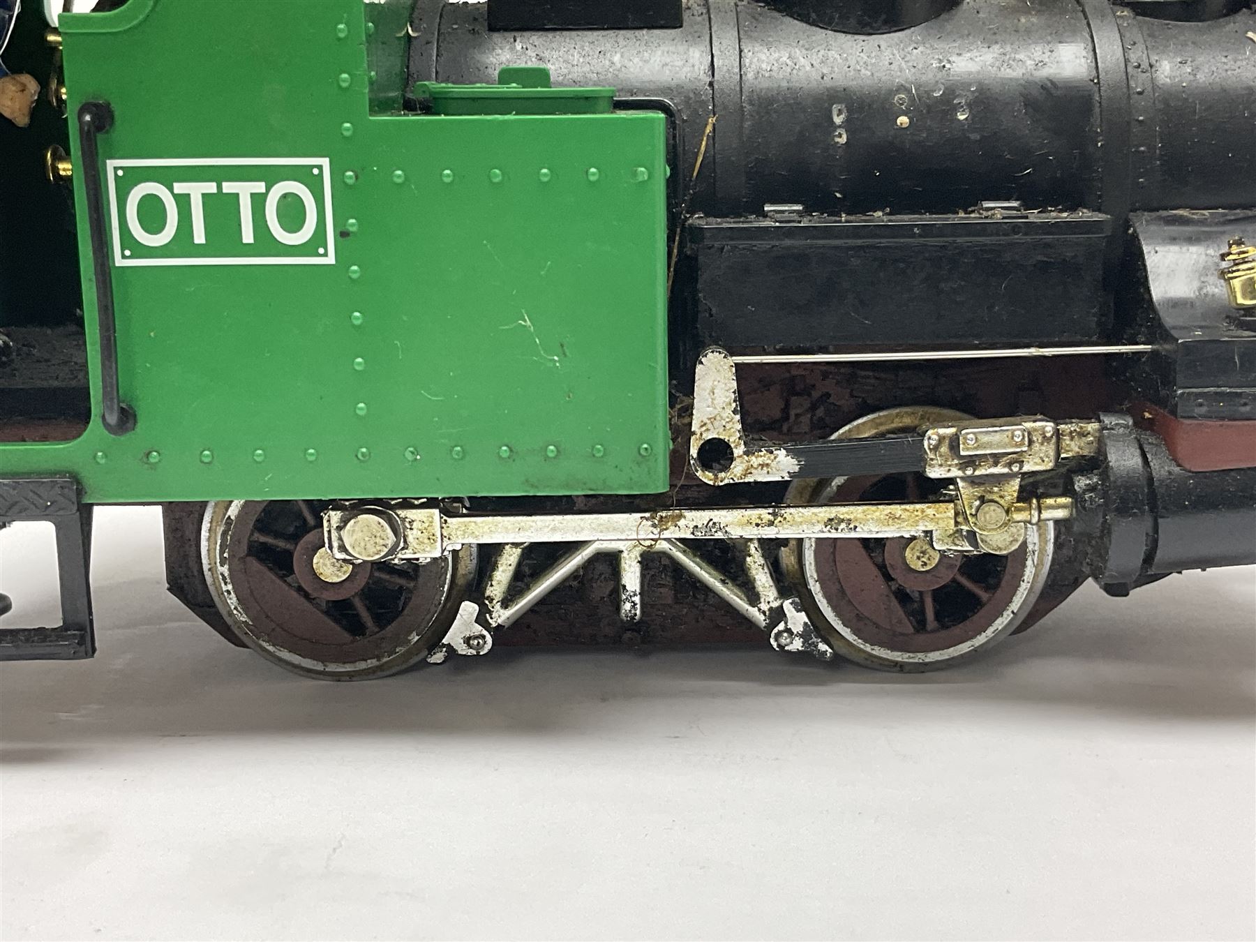 Lehmann Lake George & Boulder G scale, gauge 1 0-4-0 tank locomotive, 'Rusty', together with a similar 0-4-0 tank locomotive 'Otto', unboxed
