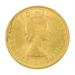 Queen Elizabeth II 1957 gold full sovere