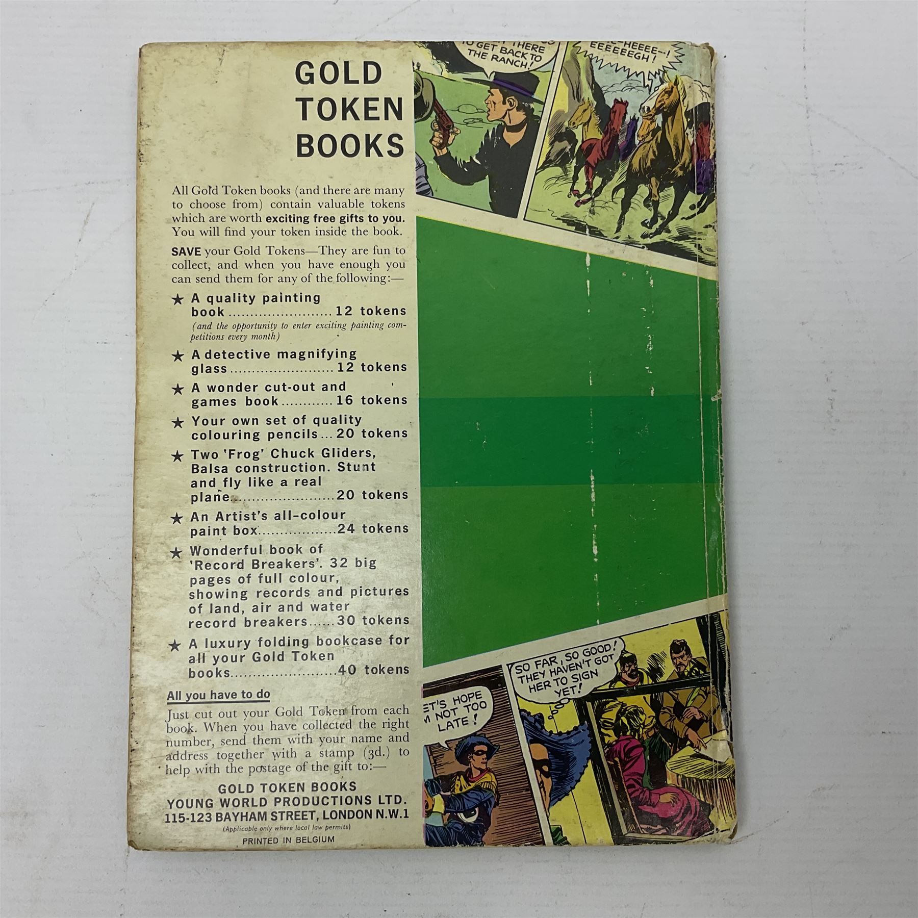 Yogi Bear Annual 1958 and Champion the Wonder Horse comic book circa 1950's