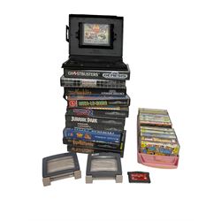 Eleven SEGA Mega Drive games, to include