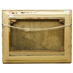 Owen Bowen (Staithes Group 1873-1967): The Star Inn - Alfriston East Sussex, oil on canvas signed 40cm x 56cm