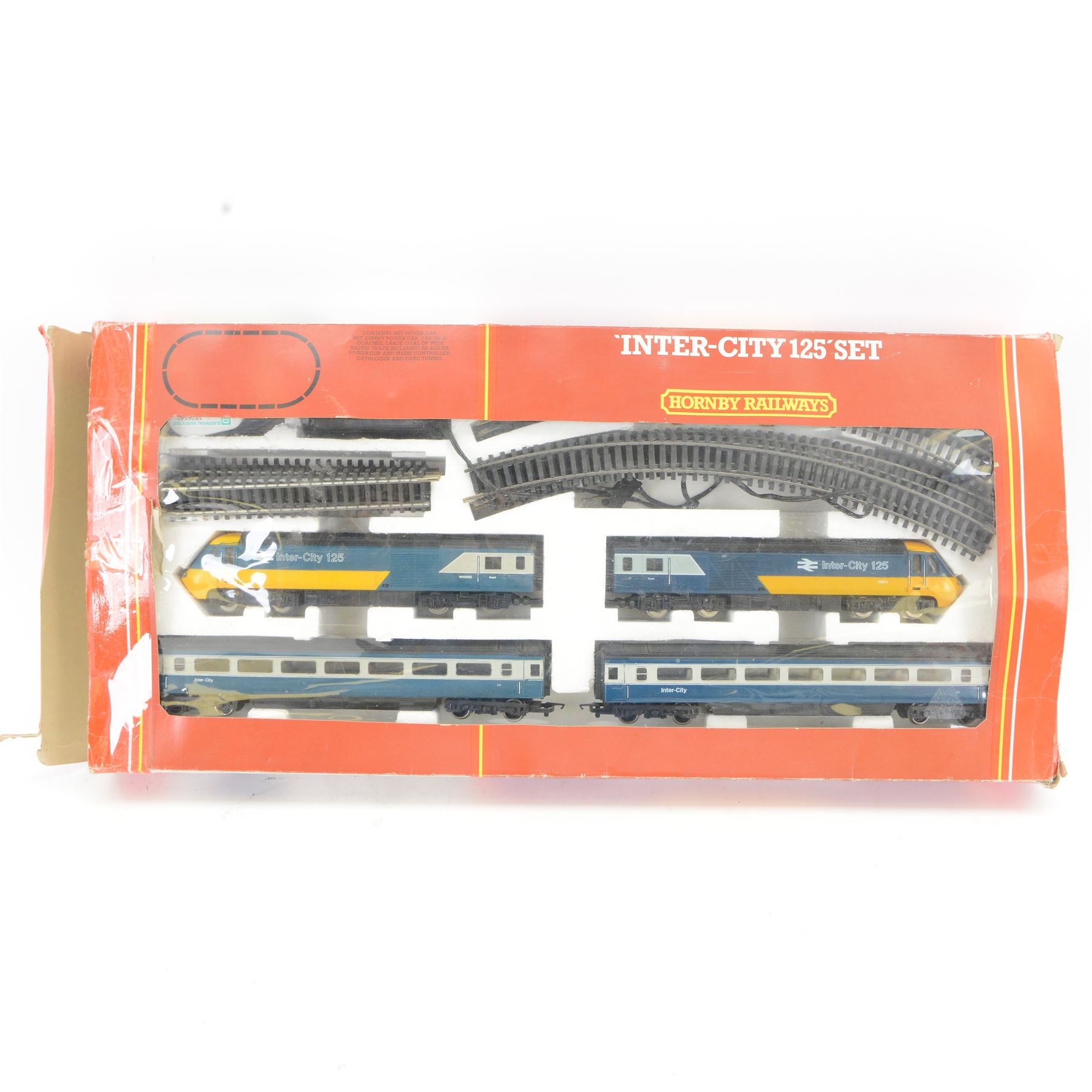 Three Hornby '00' gauge Inter-City train sets, comprising two R546 examples and one R541 example, boxed