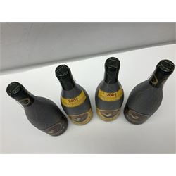 Faustino I, 2001, Gran Reserva Rioja, 75cl, 13.5% and Faustino I, 2008, 75cl, 13.5%, four bottles
