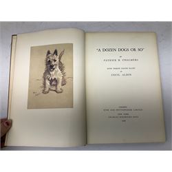Mad's Greatest Artists - The Completely Mad Don Martin. Published by Running Press. Two volumes in slip case; Meehan Bernard: The Book of Kells. Published by Thames Hudson in slip case; Chalmers Patrick R.: 'A Dozen Dogs Or So'. 1928. Illustrated by Cecil Aldin. Limited edition No.184/250 signed by the author and Aldin; and seven other books