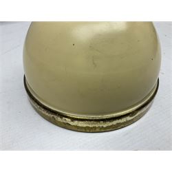 Mid century Tilley Table Model parffin lamp, with Tilley Durosil 182 glass globe shade, H53cm