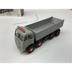 Corgi - nine die-cast commercial vehicles comprising four Building Britain Series 14401, 14501, 13905 and 24502; London Brick Company 26401; three Guy lorries 29001, 29101 & 29401; and BRS Tipper 10201; most limited editions; all boxed (9)