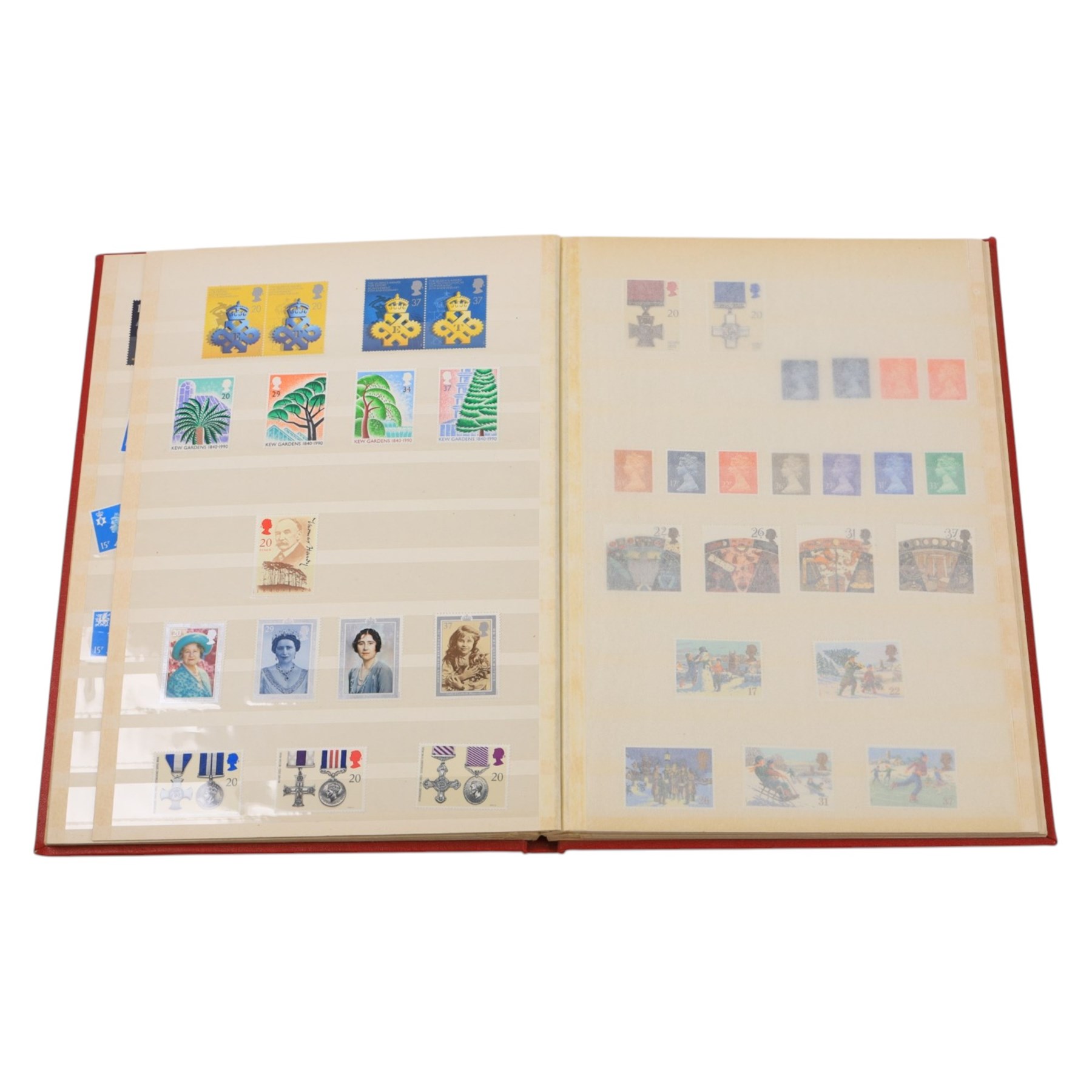 Great British and World stamps, in eight albums and loose