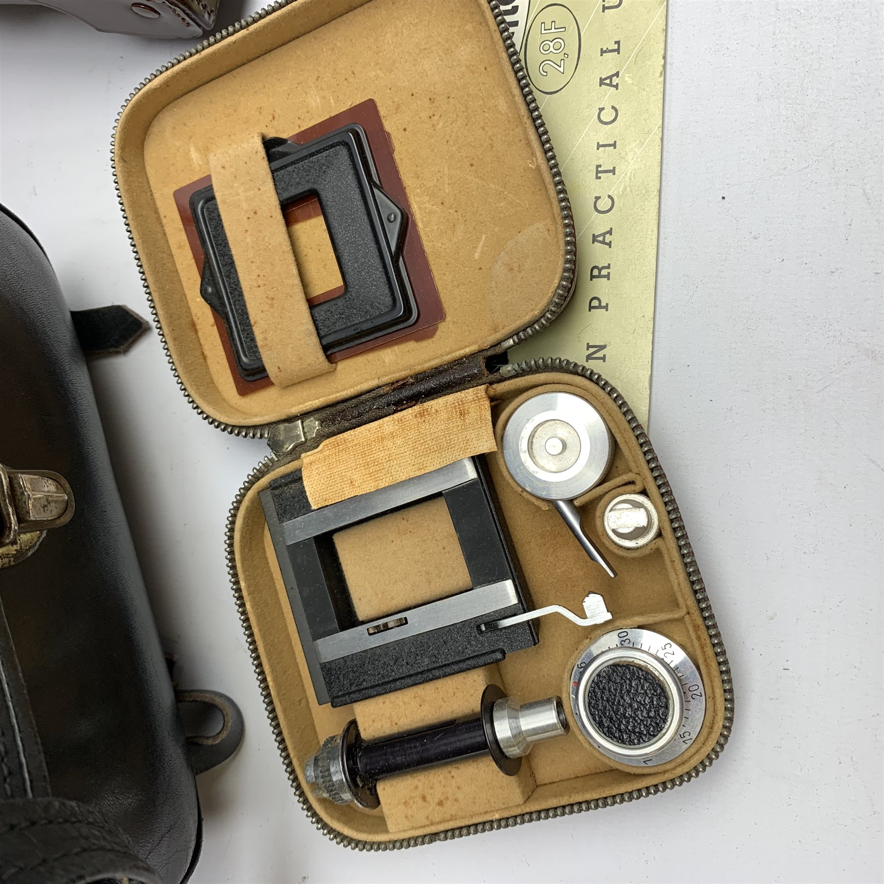 meter cover for rolleiflex 2.8 f leather case