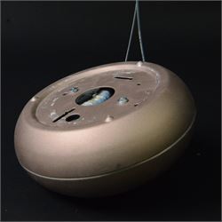 Moooi - Heracleum III ceiling light, branching metal armature in a bronze metallic finish, radiating asymmetrical arms fitted with numerous integrated LED light points, each terminating in a frosted polycarbonate lens, suspended from a central stem and ceiling rose