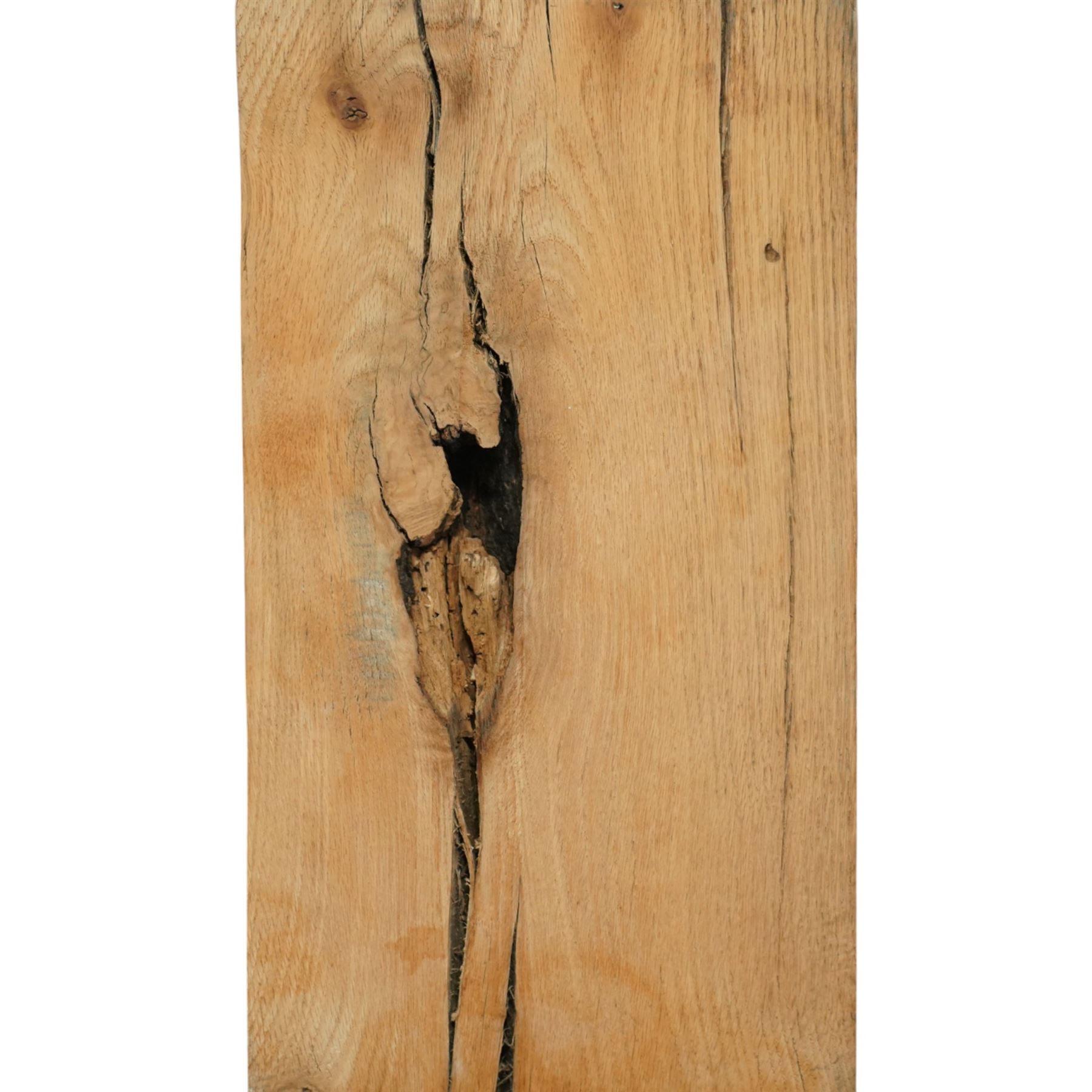 Sophie Olivier (French 1978-): ‘Amour’, 3D sculpture depicting Man & Woman, constructed from driftwood sections with inset ceramic elements and metalwork frames, mounted on a stepped metal base, applied with artist’s plaque and dated 2017