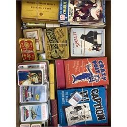 Twenty-six TV Picture Stories comics by C. Arthur Pearson including Charlie Chan (6), Murder Bag (2), Sword of Freedom (3), OSS (6), Buccaneers (2) etc; six other Arthur Pearson comics; together with various boxed party games, card games and packs of cards, Trump games, puzzles etc