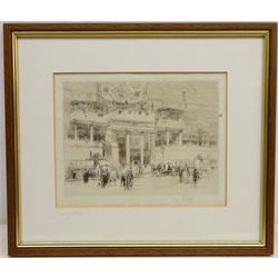  'House of Sallust', etching signed in pencil by William Walcott (British 1847-1943) 17cm x 21.5cm  