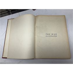 Three boxes of books, periodicals and DVDs of military interest with particular emphasis on WW2 including The History of World War Two in thirty original parts by Orbis, The D-Day Experience by Richard Holmes, The World War Two Databook, The World at War, Special Forces etc