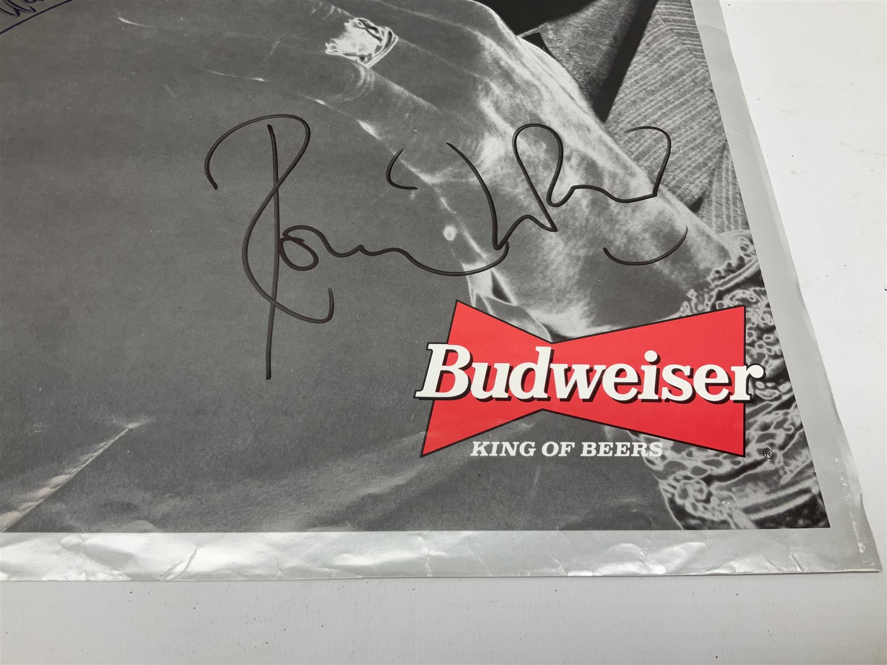 Rolling Stones Voodoo Lounge World Tour 1994/95 poster signed in Rolling Stones Voodoo Lounge World Tour 1994/95 poster signed in