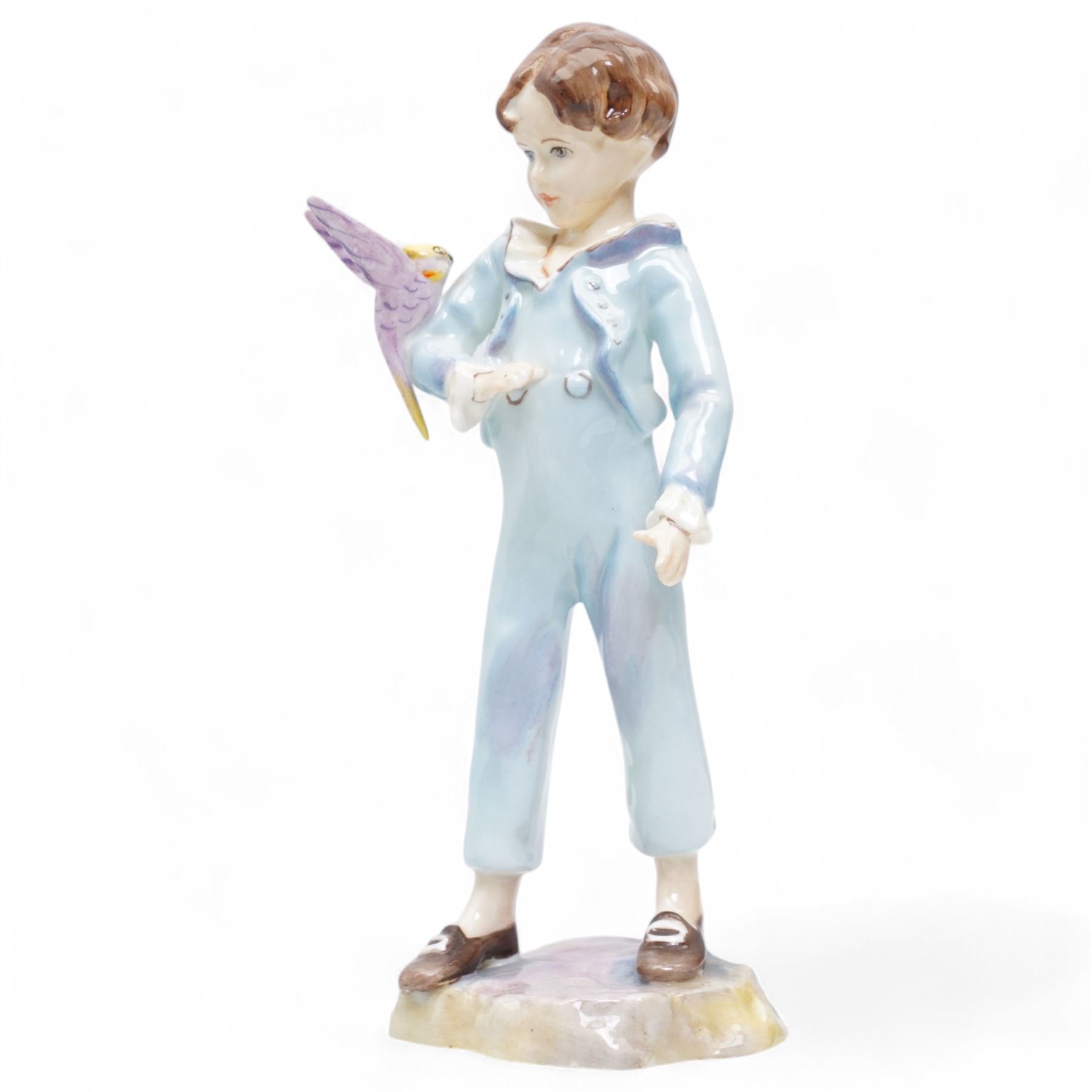 Eight Royal Worcester figures, to include 'The Parakeet' 'Monday's Child' 'Friday's Child' 'Grandmothers Dress' 'Woodland Dance' etc (8)