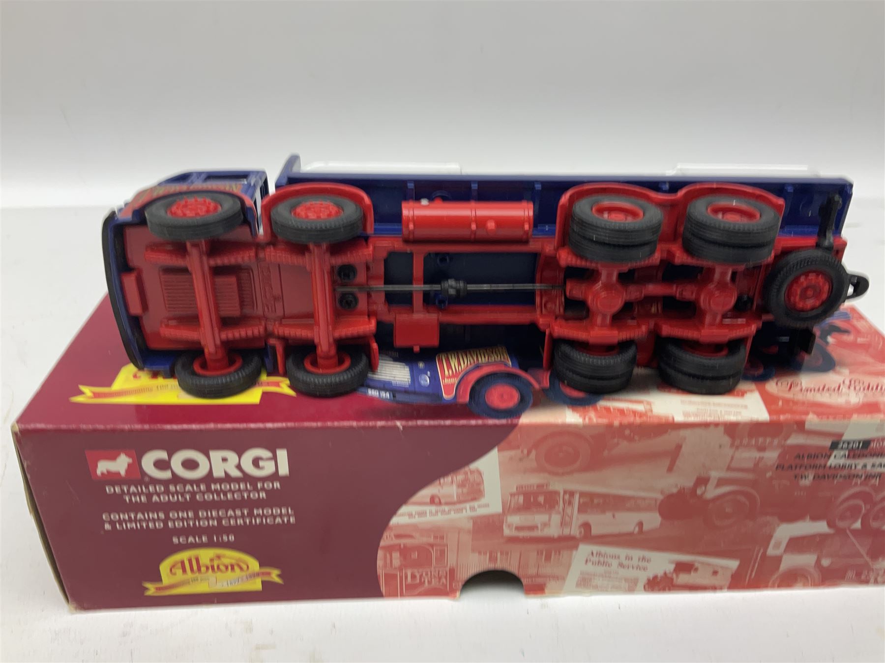 Five boxed Corgi die-cast models comprising ‘Dibnah’s Choice’ Sentinel Dropside wagon and Fowler B6 Crane Engine and Trailer, Albion Caledonian lorry, Texaco tanker and Wall’s AEC trailer