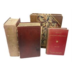 Kelly`s Directory of the North and East Ridings of Yorkshire, 1909, with maps together with The Antiquities and History of the Town of Beverly, History, Topography and Directory of East Yorkshire and Baily's Hunting Directory 1906-1907, with maps 