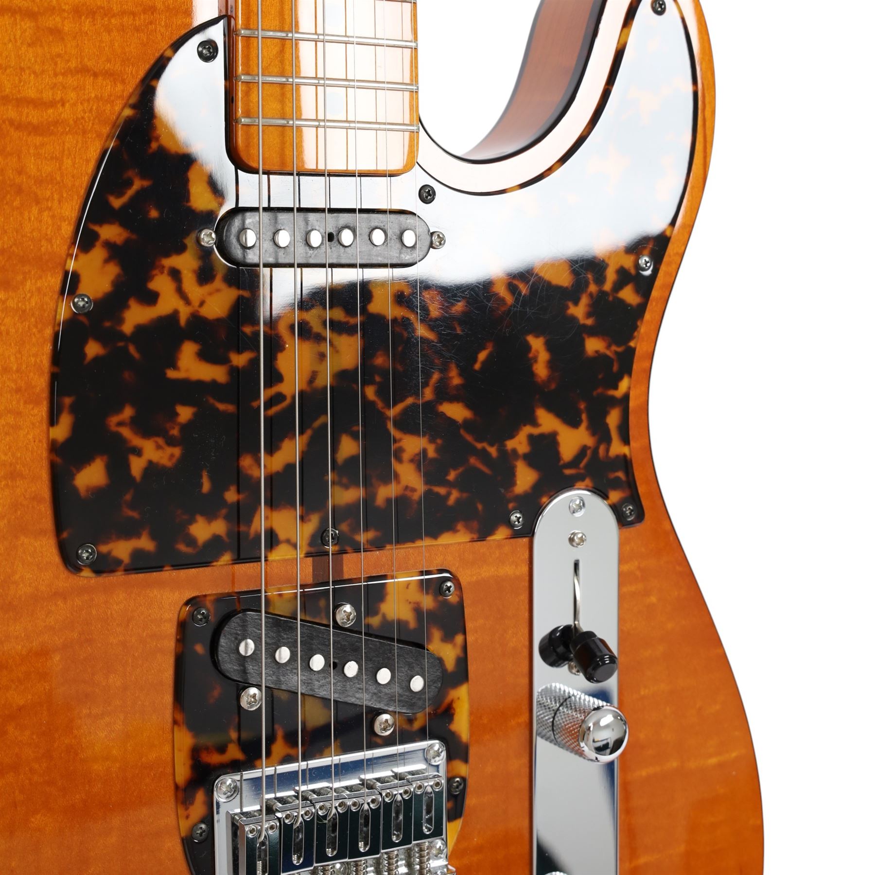 HS Anderson Madcat HS-1 electric guitar, in fitted case, serial no. 19099 guitar length L98cm