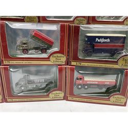 Twenty Exclusive First Editions Commercials 1:76 scale die-cast models, all boxed (20)