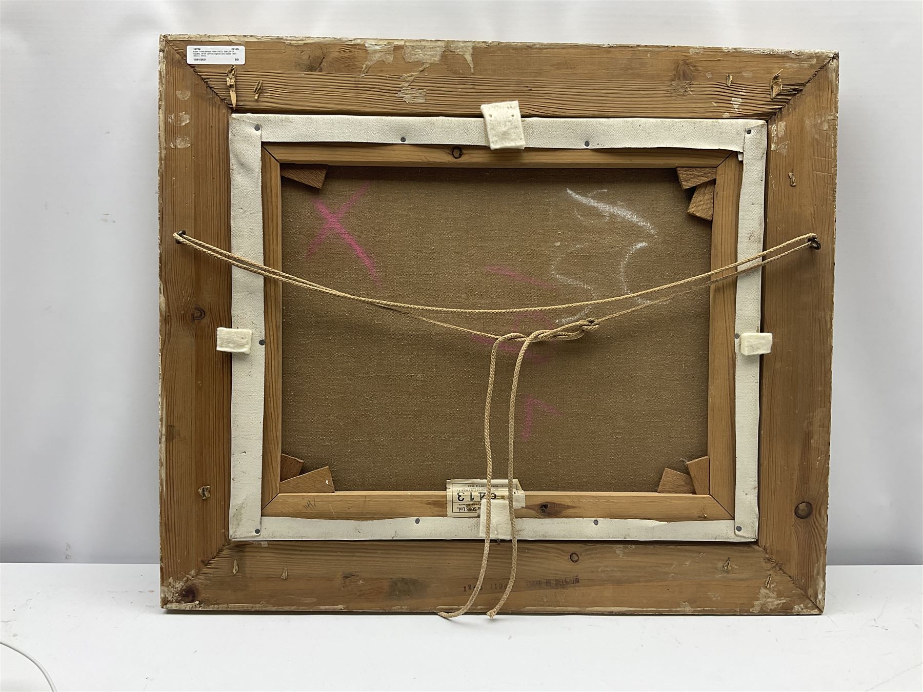 Edith Todd (British 1894-1973): Still Life of Apples, oil on canvas signed and dated 1957, 39cm x 49cm