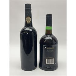 Taylor's, 1977 vintage port, 75cl 21% proof and Wiese & Krohn, Senador port, 75cl 19% vol (2)
