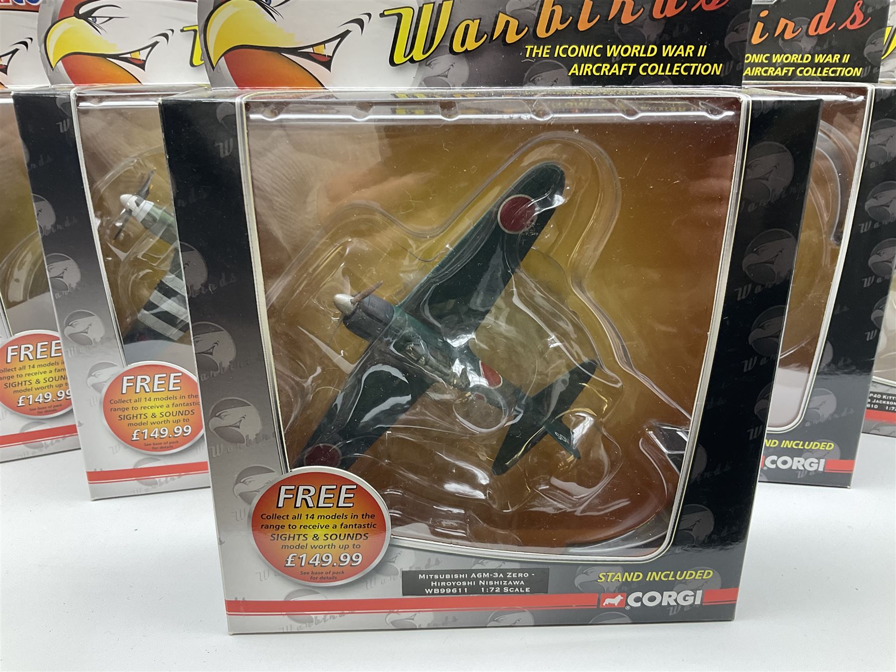Corgi Aviation Archive - fifteen 'War Birds' Series 1; all boxed (15)