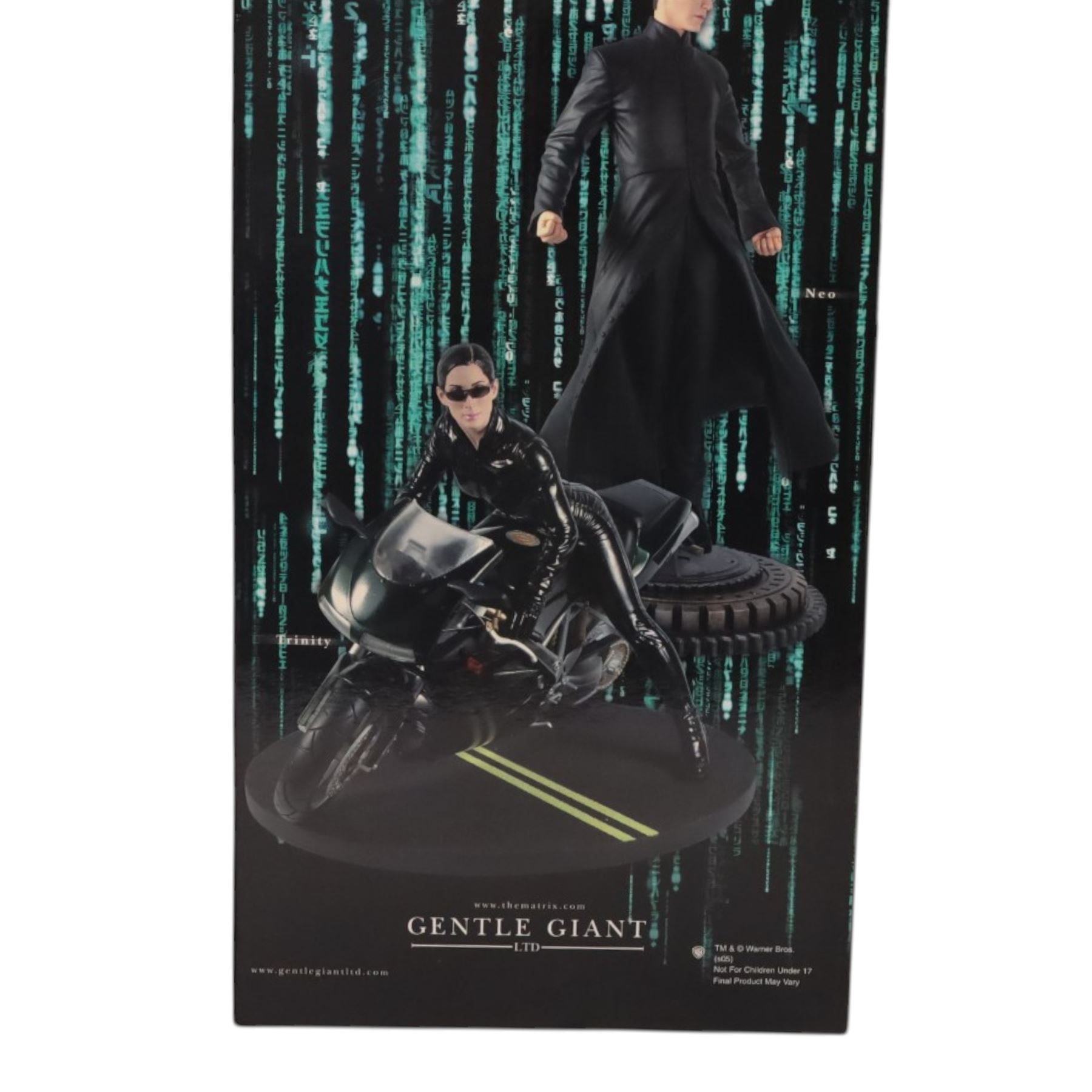 Gentle Giant limited edition The Matrix Neo Statue, no. 7586, limited edition no. 829/1500, boxed with certificate of authenticity