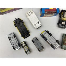 Collection of die-cast and tin models, including Matchbox London bus, Hit Thomas & Friends Jack, American Postal Collection Commemorative St.Paul Ocean Liner etc (23)
