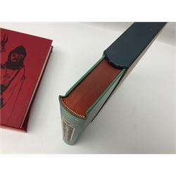 Folio Society - twenty-one volumes including Columbus on Himself, St Joan of Arc, The Devils of Loudun, The Rise and Fall of Athens, etc  