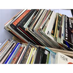 A large collection of Vinyl records, to include Handel, Brahms, Mozart, Tchaikovsky, Beethoven, etc. 