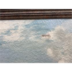 Sidney Eastlake (British 19th/20th century): 'Sand Dunes and Breakers', oil on canvas signed, titled on label verso 60cm x 90cm 
Provenance: with Stacy-Marks Ltd, label verso